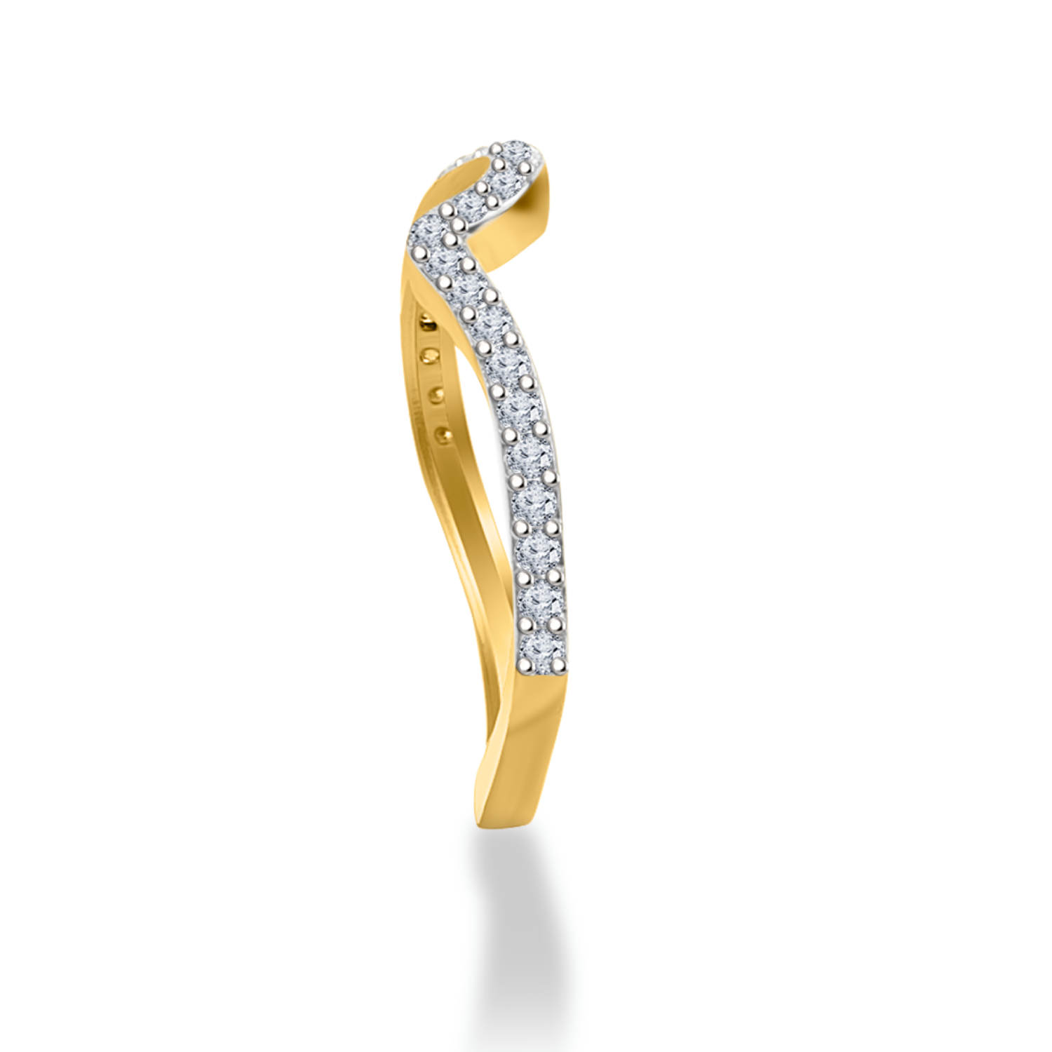 9K Gold Wave Ring Catalogue 2