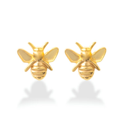 9K Gold Whispers of Honey Bee – Earring Catalogue
