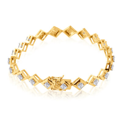 9K Gold Svara Tiles Bracelet Catalogue 2
