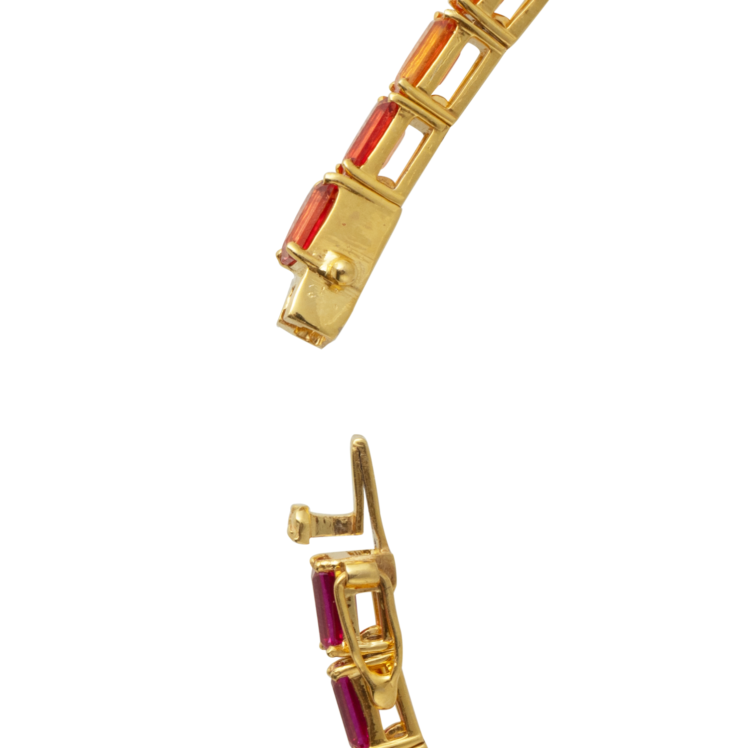 9K Gold Rangini Tennis Bracelet Catalogue 1