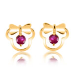 9K Gold Cherry Meow Earring Catalogue